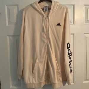 Adidas Track Jacket 4XL  Cream and Black
